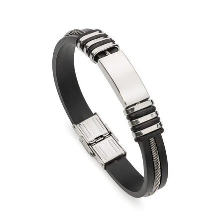 pánský-kožený-a-oceľový-náramek-na-rytí-9mm-bs009