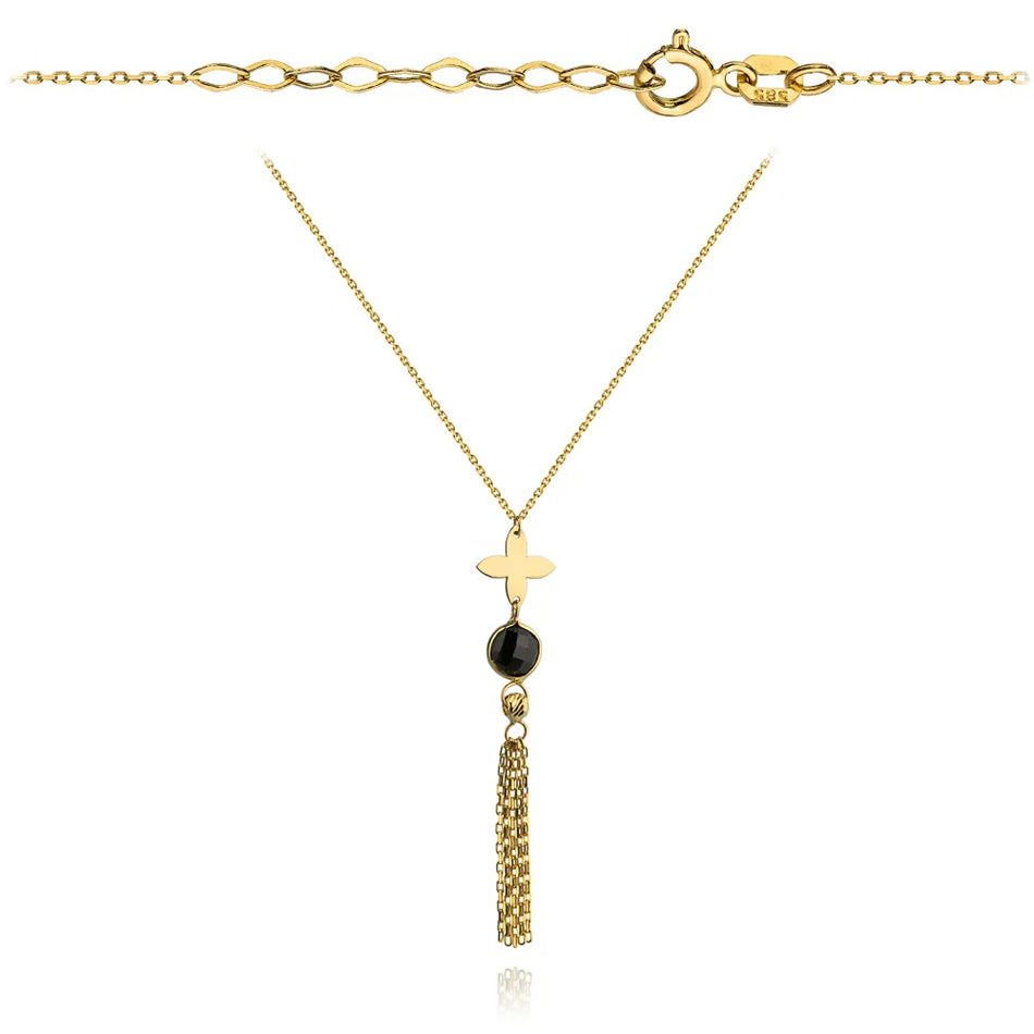 gold-necklace-with-black-lily-zirconia-n-gw-107-585