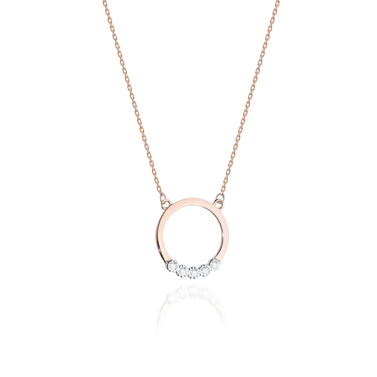 gold-celebrity-necklace-with-diamonds-circle-n0020