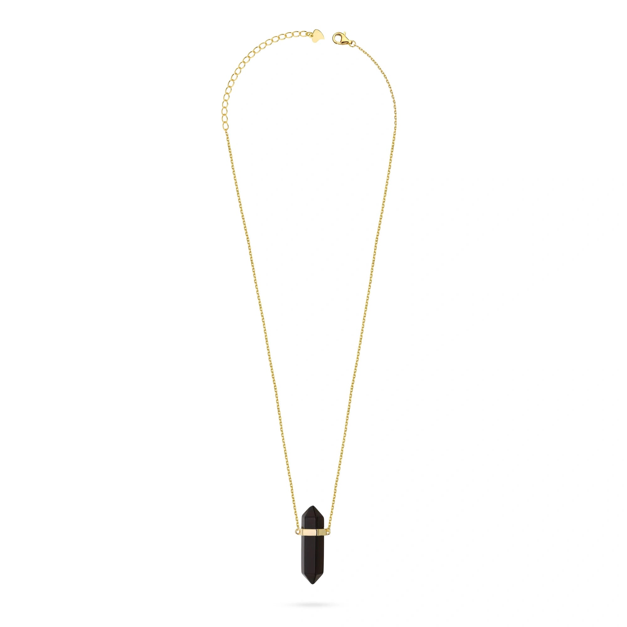 gold-plated-silver-necklace-with-onyx-n182-925-czz