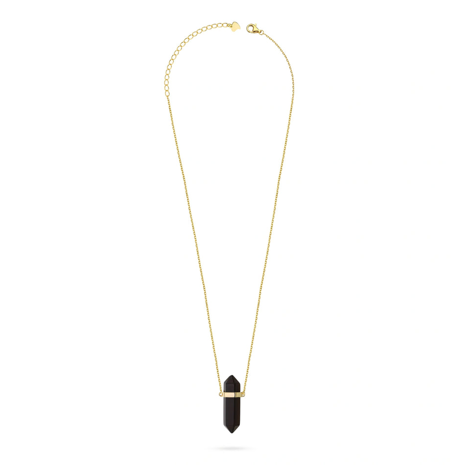 gold-plated-silver-necklace-with-onyx-n182-925-czz