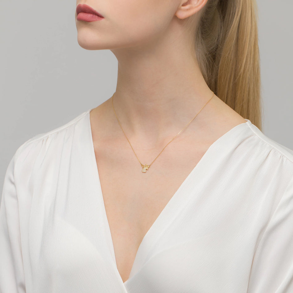 gold-necklace-with-zirconia-angel-n940