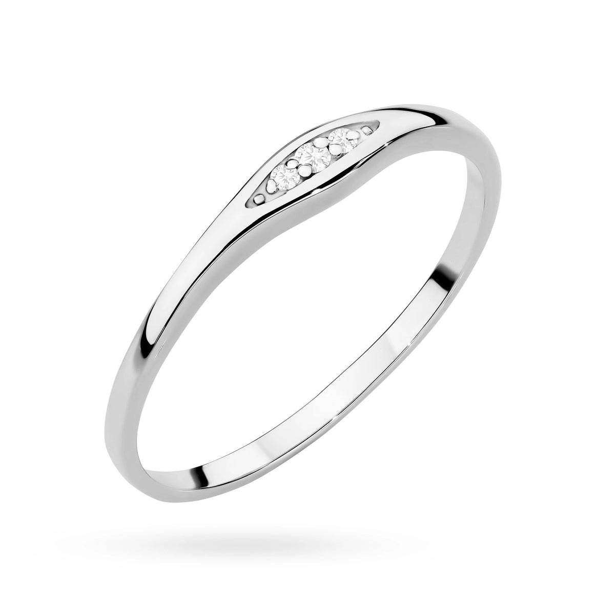 zlatý prsten s diamanty 0,02 ct p016-b0-02