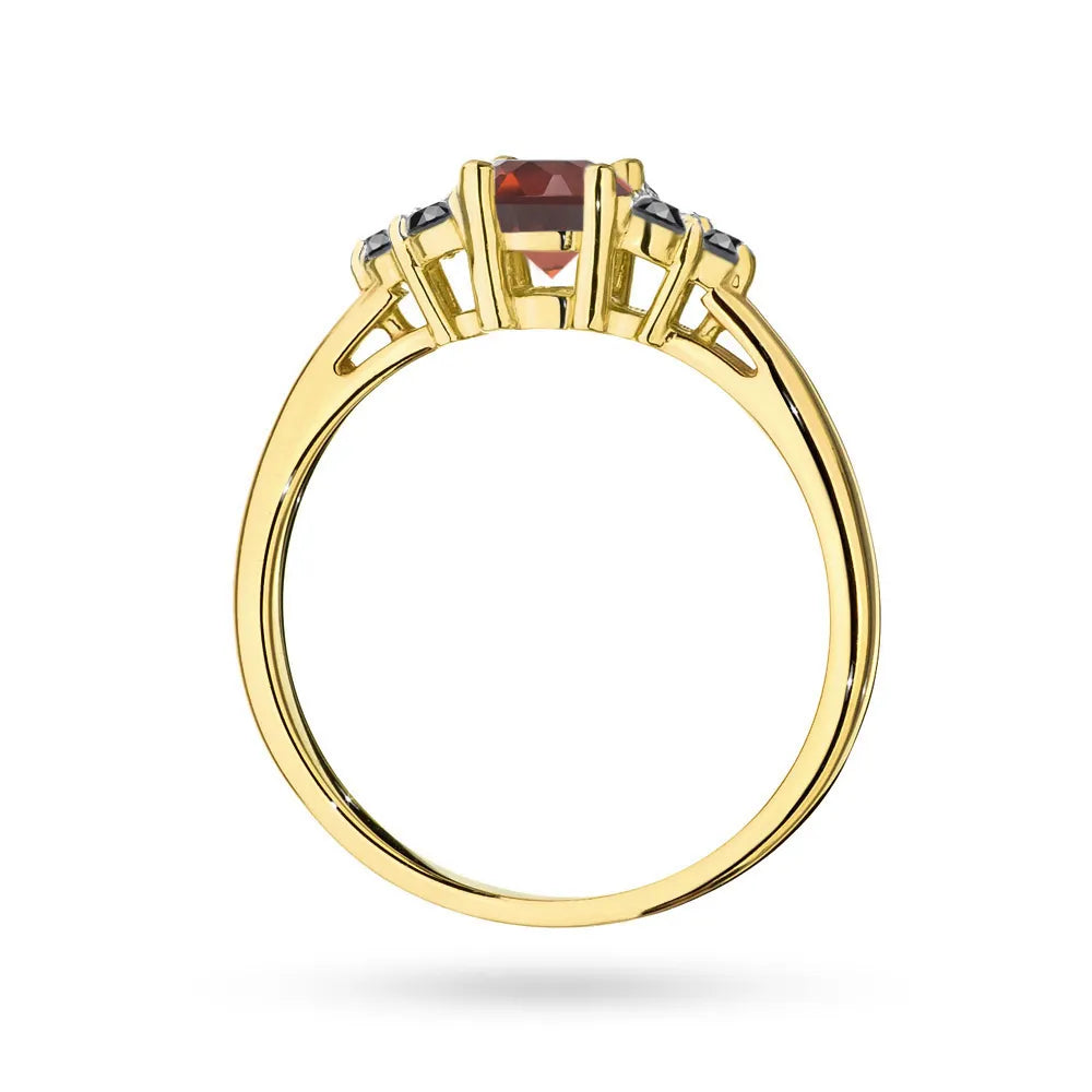 gold-ring-with-garnet-and-black-diamonds-p127