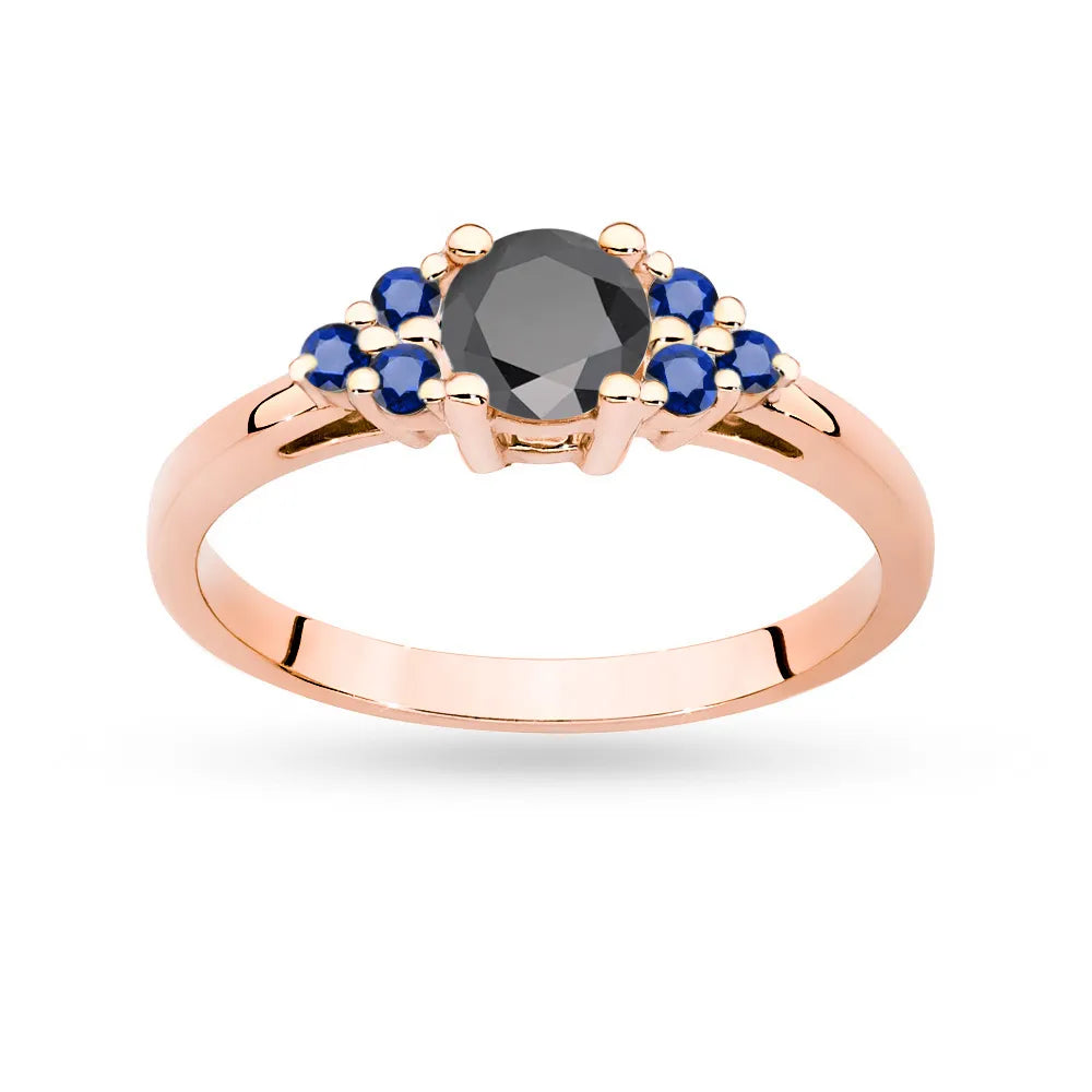 gold-ring-with-black-diamond-and-sapphires-p127