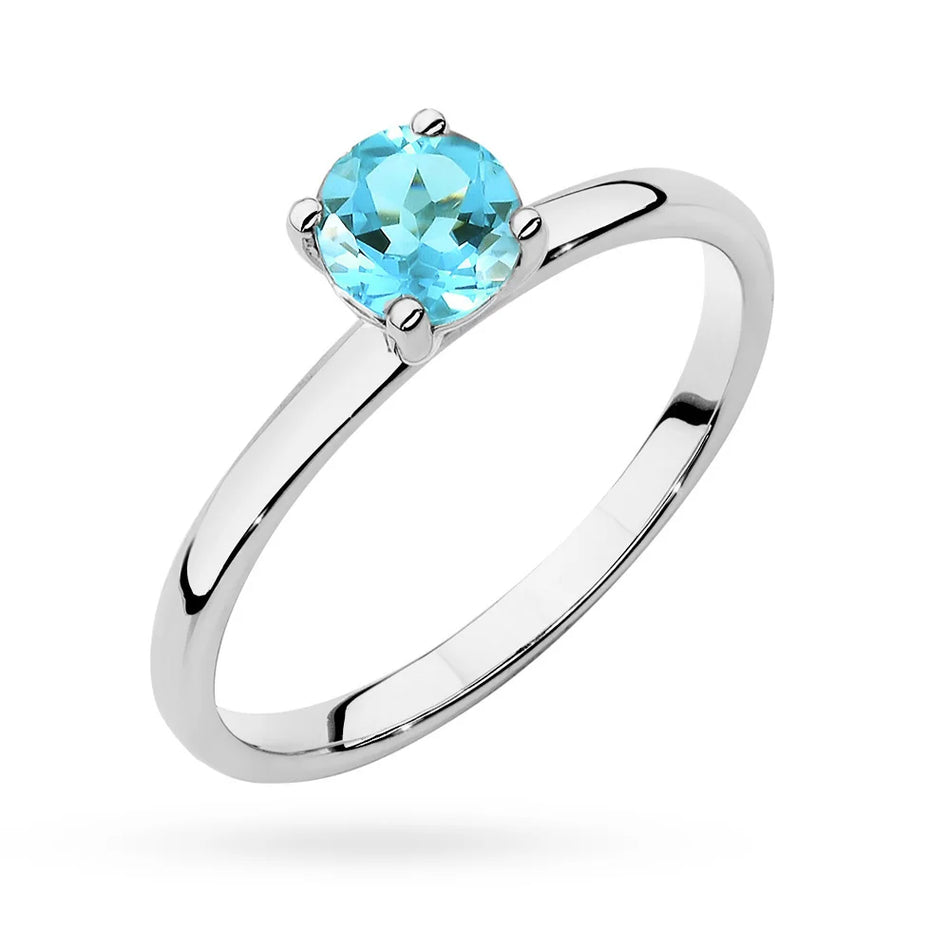 zlatý prsten s 0,50ct tanzanitem p149-585-ta0-50