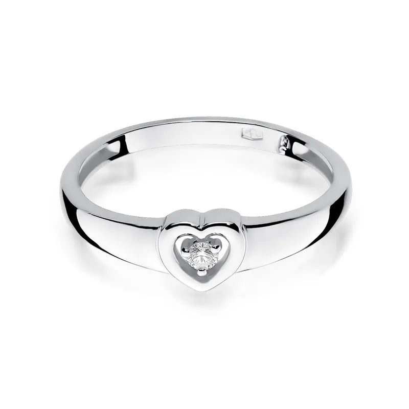 zlatý prsten s diamantem 0,04 ct w0001-diw-01