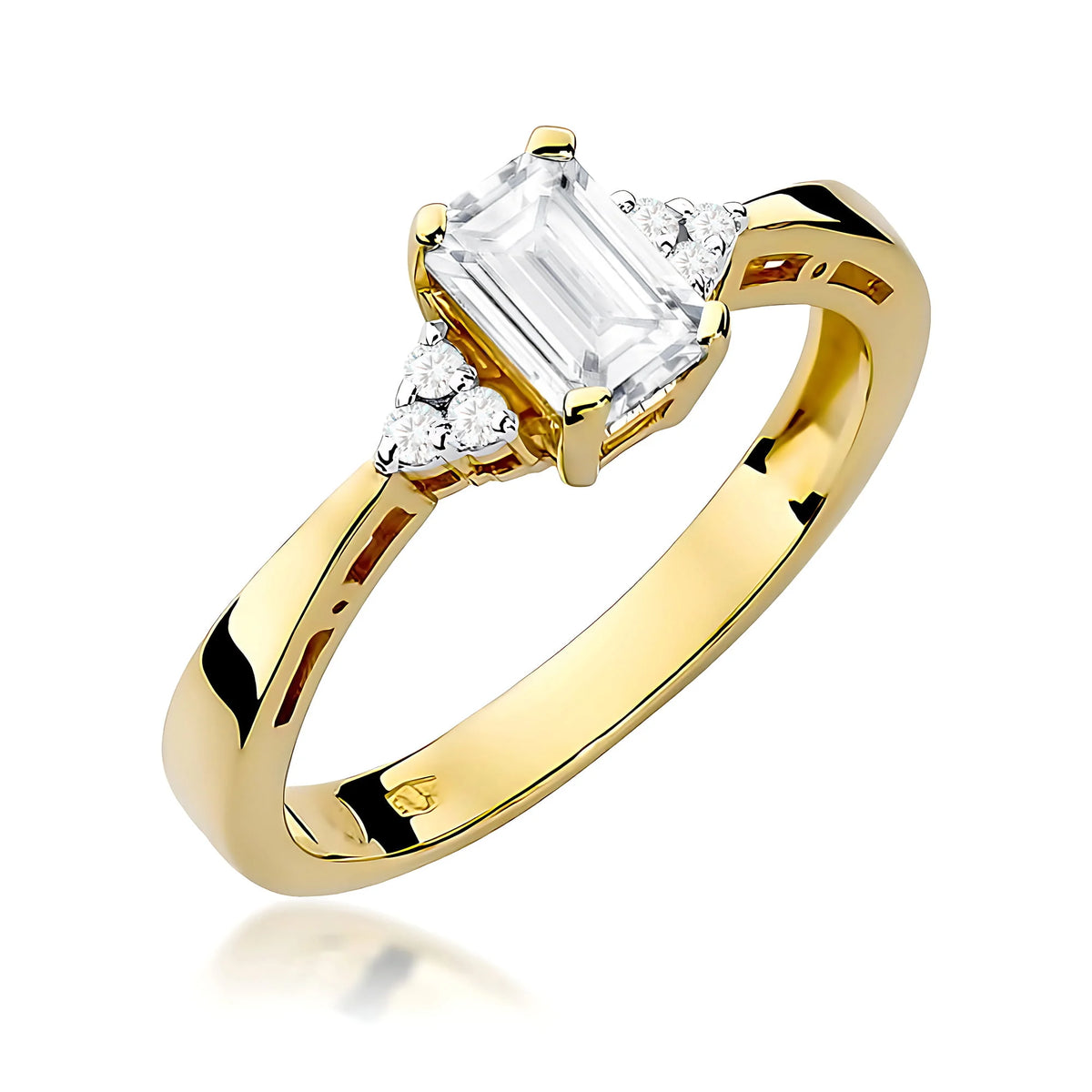 zlatý prsten s 0,60 ct a 0,03 ct laboratorně vypěstovanými diamanty w0002-ldw-01