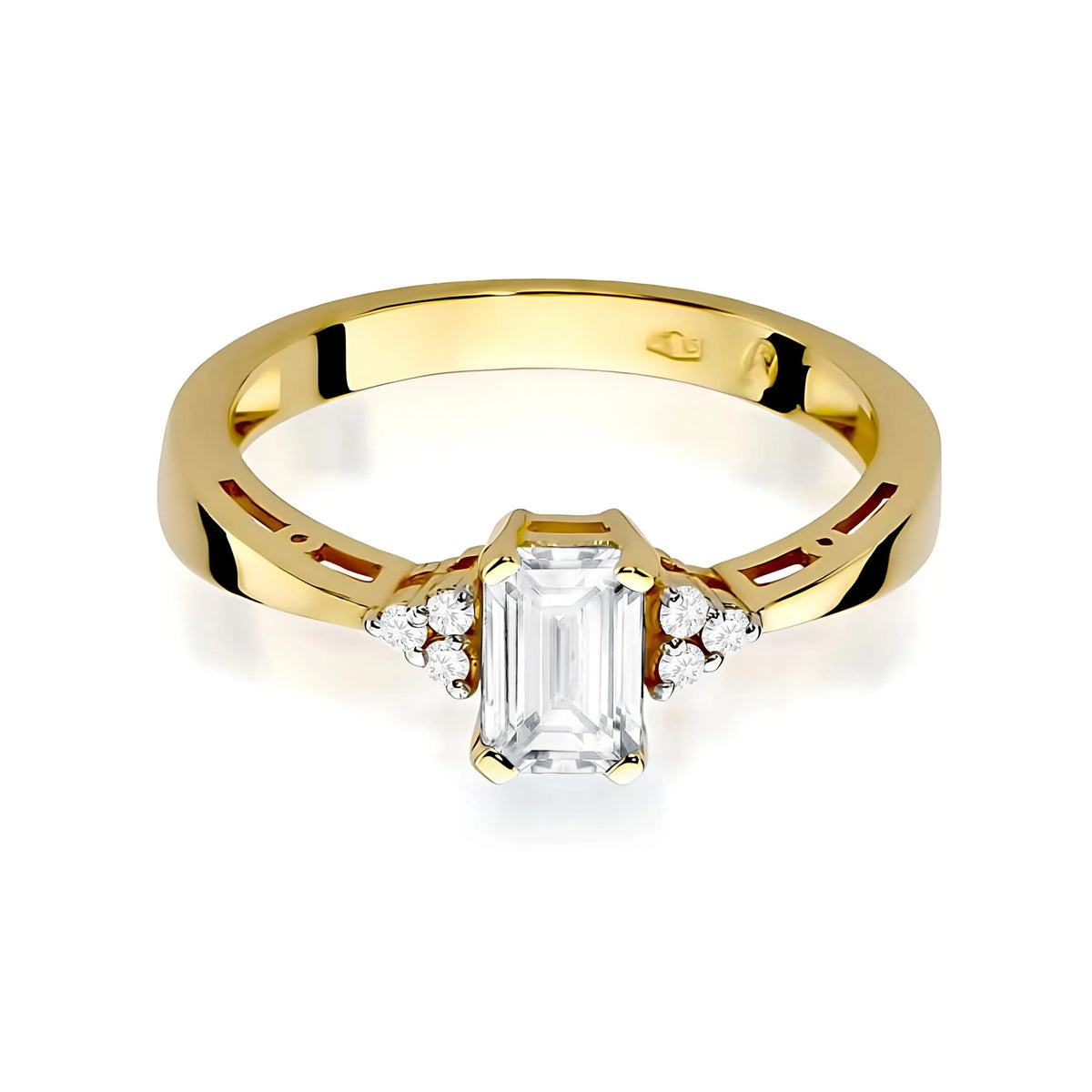 zlatý prsten s 0,60 ct a 0,03 ct laboratorně vypěstovanými diamanty w0002-ldw-01