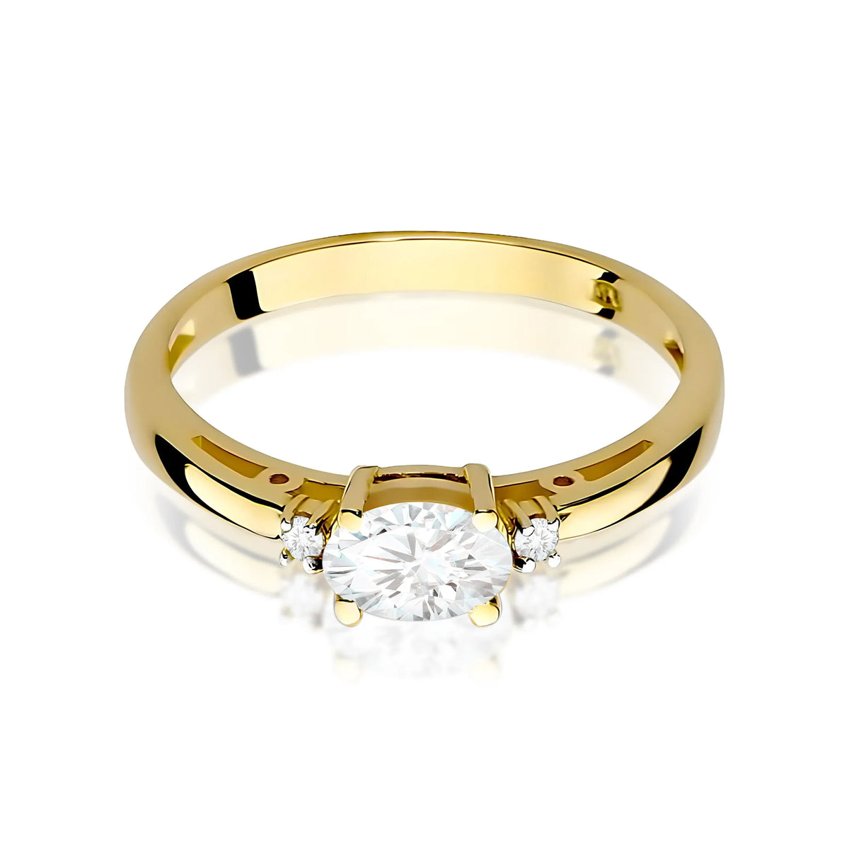 zlatý prsten s laboratorními diamanty 0,40 ct a 0,029 ct w0006-ldw-01