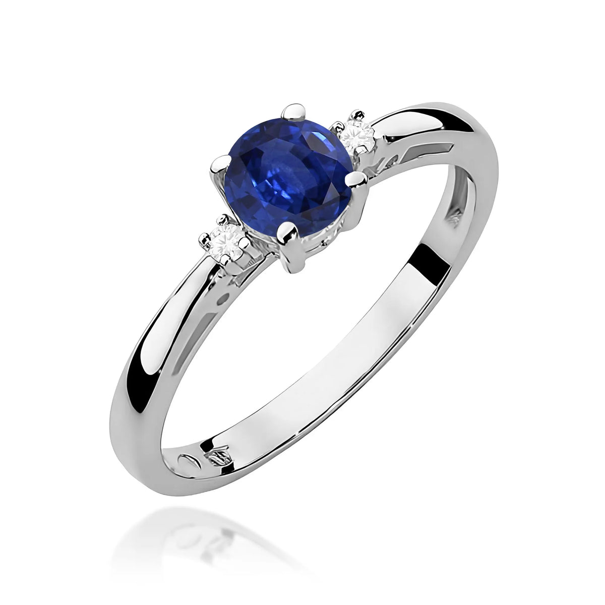 zlatý prsten s 0,50ct safírem a diamanty w0010-sab-01
