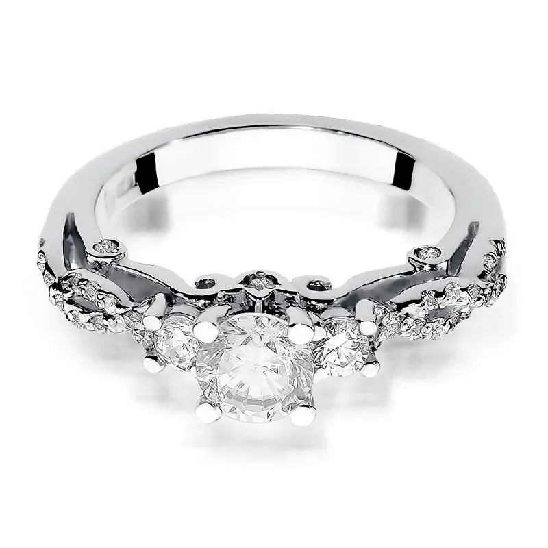 zlatý prsten s diamanty 0,50 ct a 0,339 ct w0023-diw-01