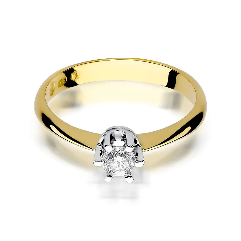 zlatý prsten s diamantem 0,23 ct w0036-diw-03