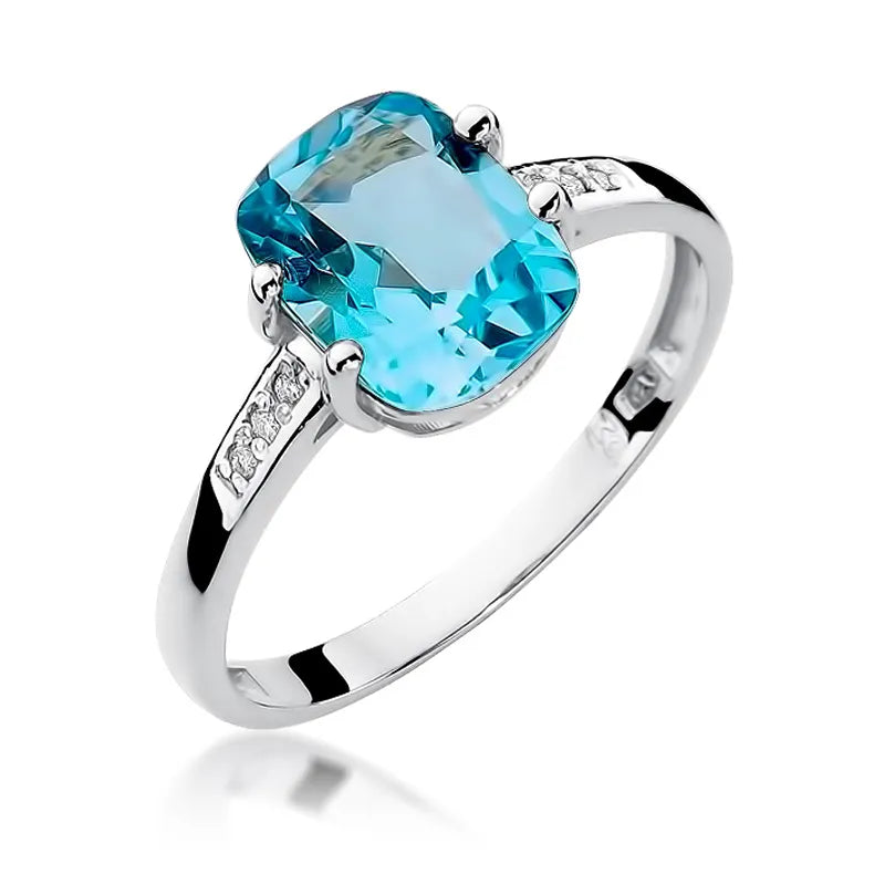zlatý prsten se 2 topazy o hmotnosti 0,40 ct a diamanty o hmotnosti 0,03 ct w0038-tob-01