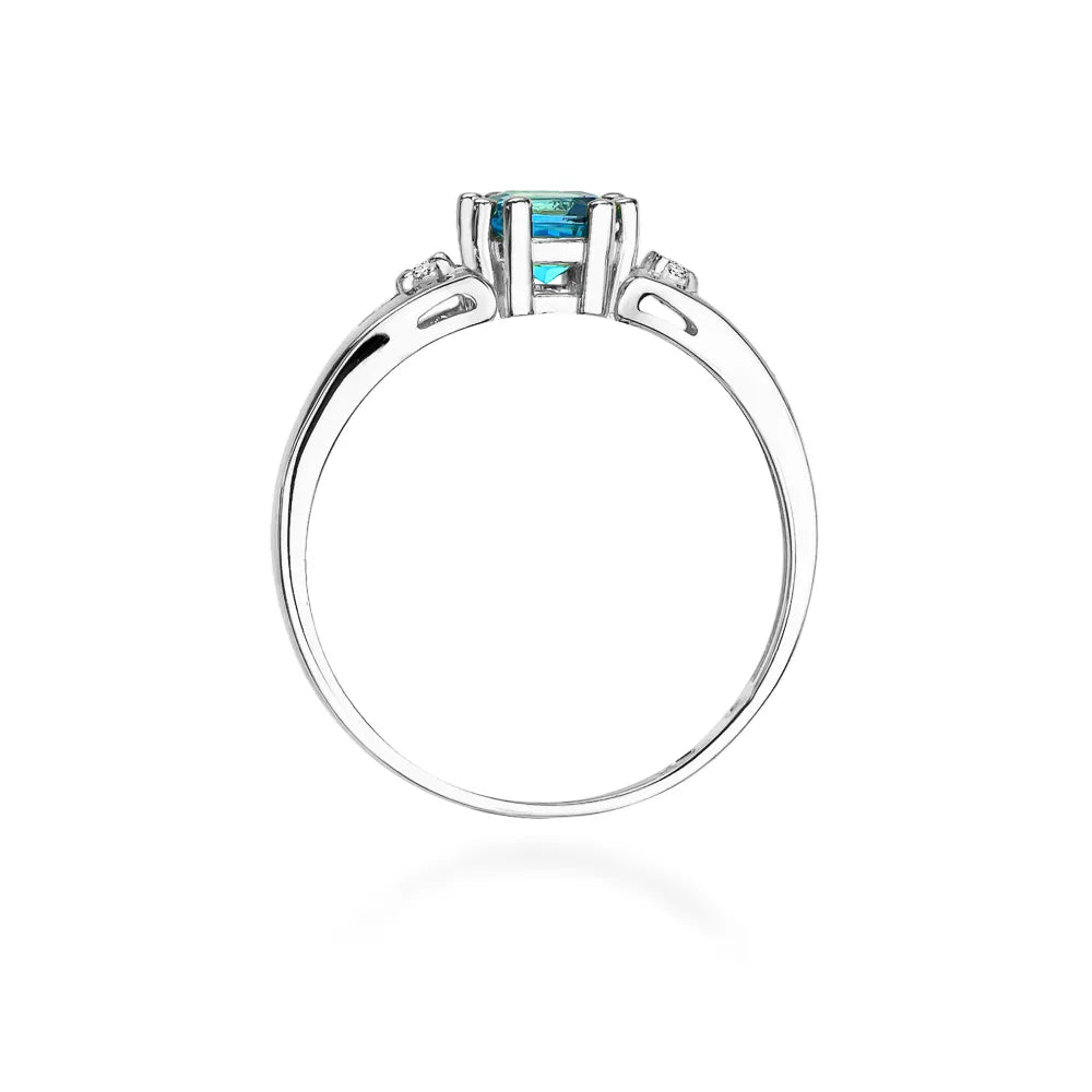 zlatý prsten s topazem 0,70 ct a diamanty 0,029 ct w0044-tob-01