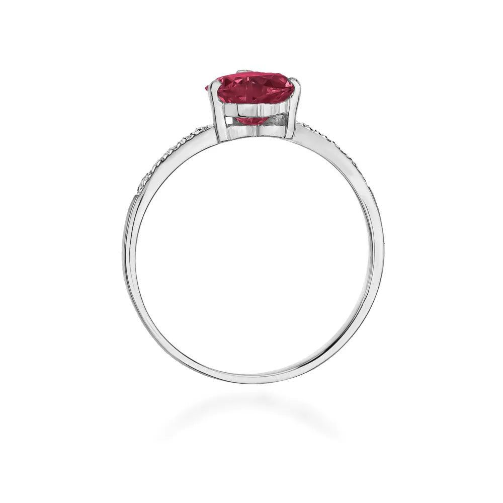 zlatý prsten s 1,70ct rubínem a 0,06ct diamanty w0050-rur-01