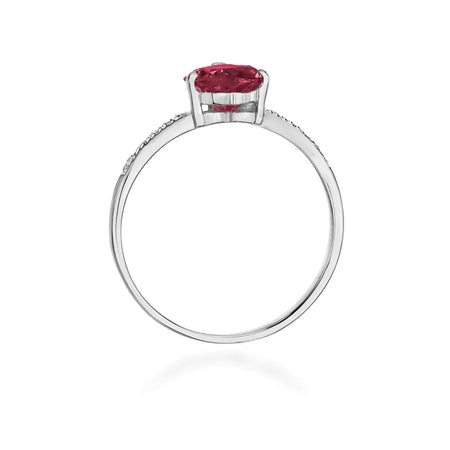 zlatý prsten s 1,70ct rubínem a 0,06ct diamanty w0050-rur-01