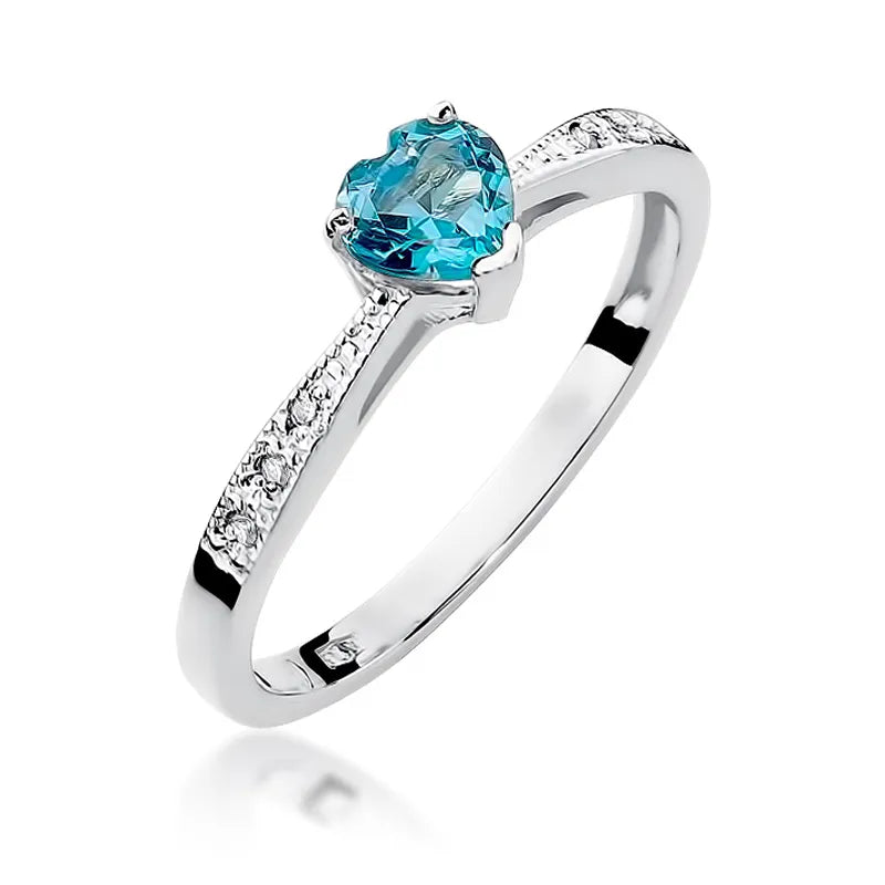 zlatý prsten s topazem 0,50 ct a diamanty 0,03 ct w0065-tob-01