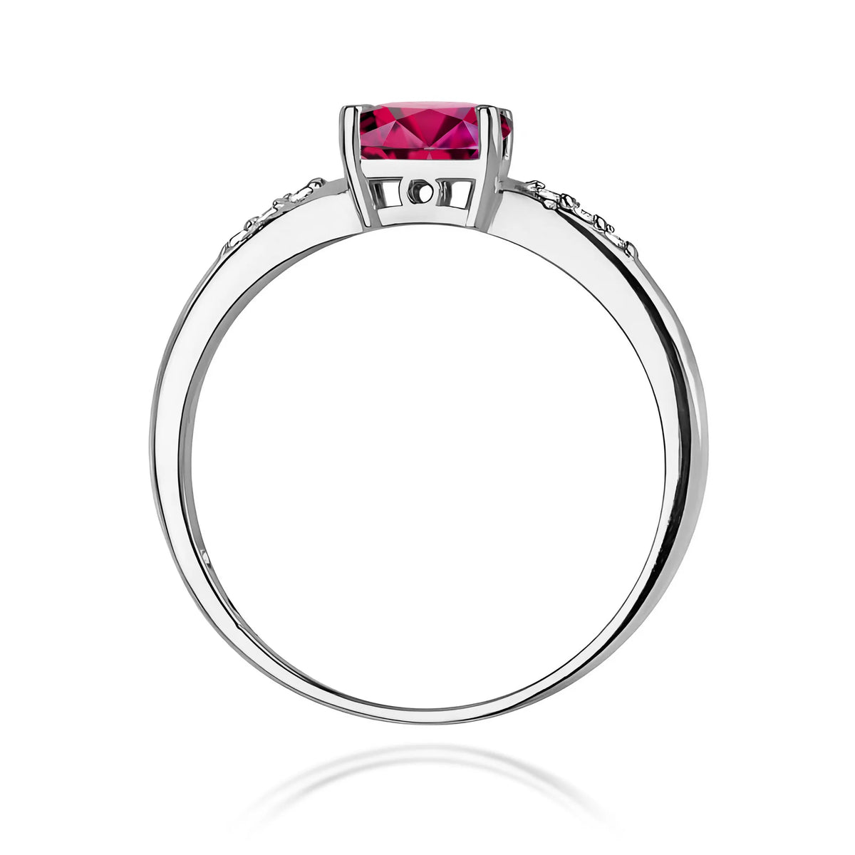zlatý prsten s 0,50ct rodolitem a 0,03ct diamanty w0077-rhr-01