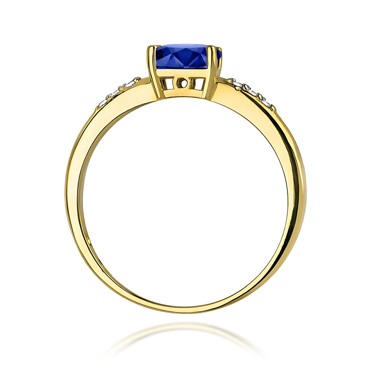 zlatý prsten s 0,70ct safírem a 0,03ct diamanty w0077-sab-01