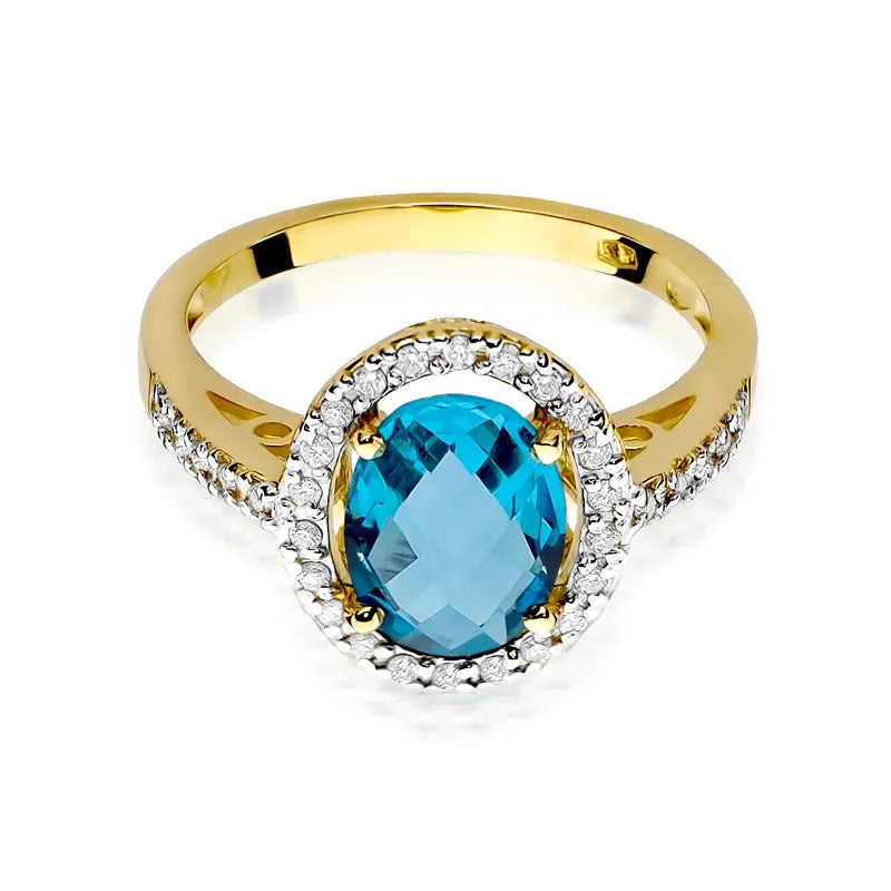 zlatý prsten s topazem 1,70 ct a diamanty 0,16 ct w0080-tob-01