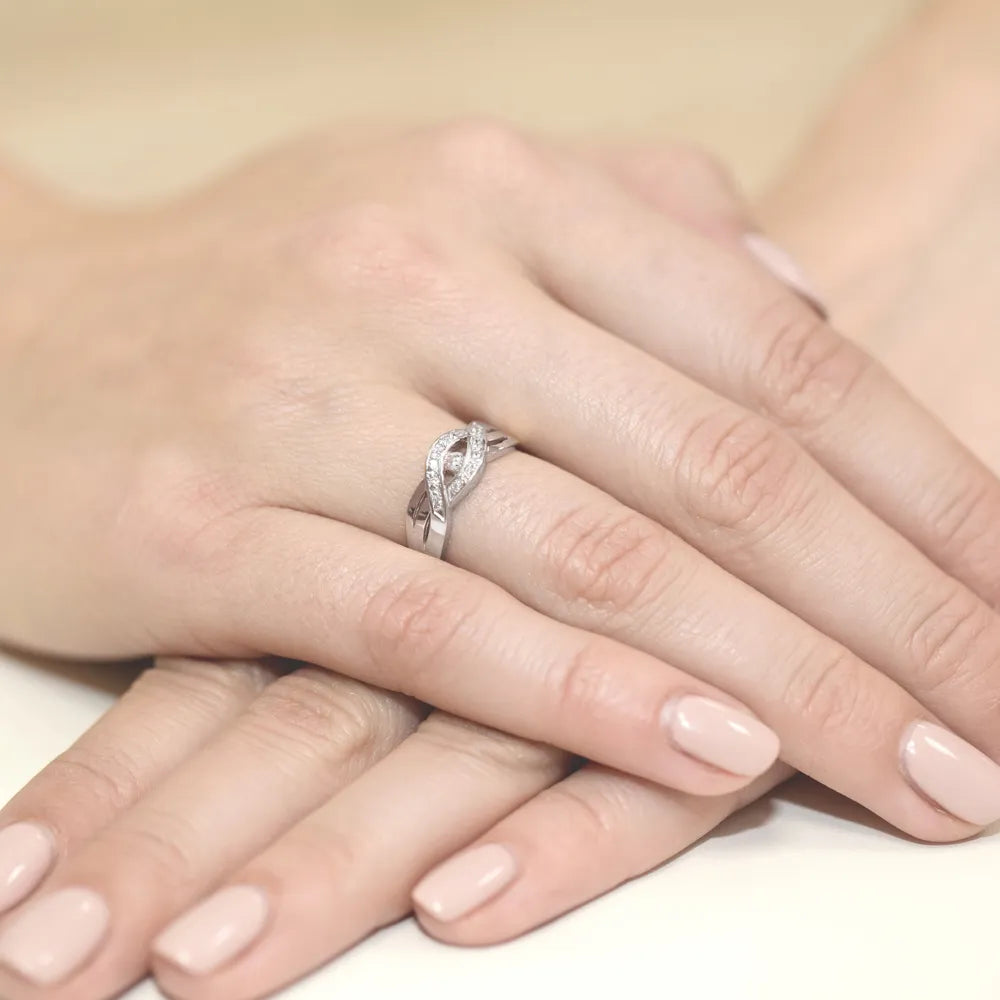 zlatý prsten s diamanty 0,05 ct a 0,05 ct w0083-diw-01