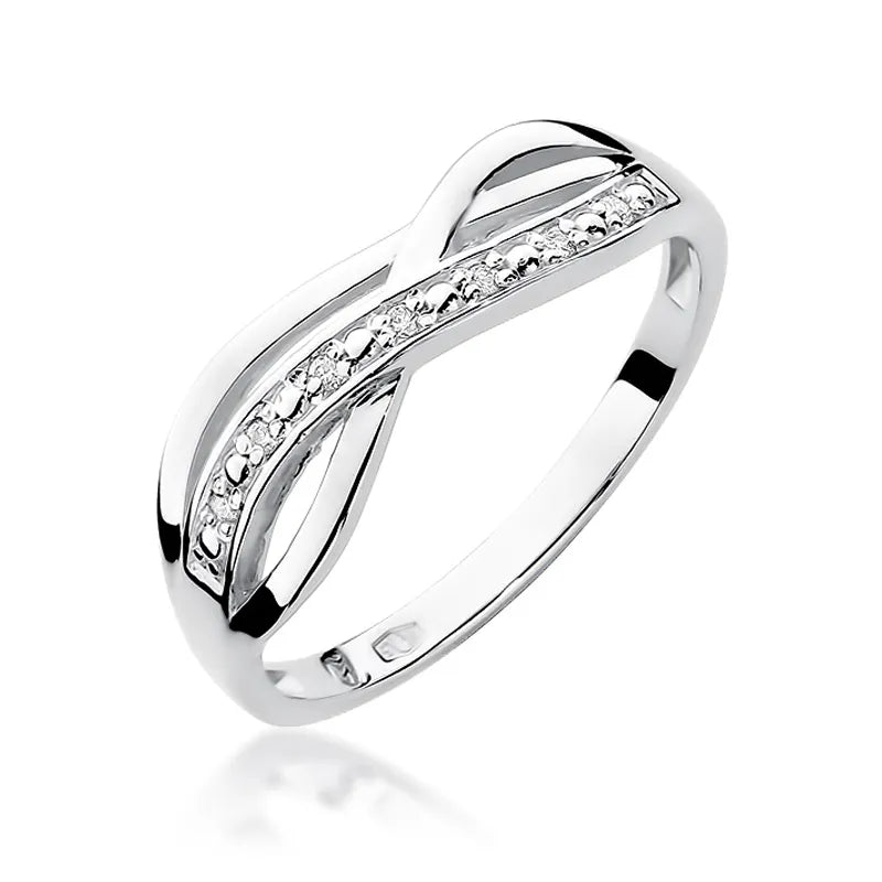 zlatý prsten s diamanty 0,06 ct w0090-diw-01