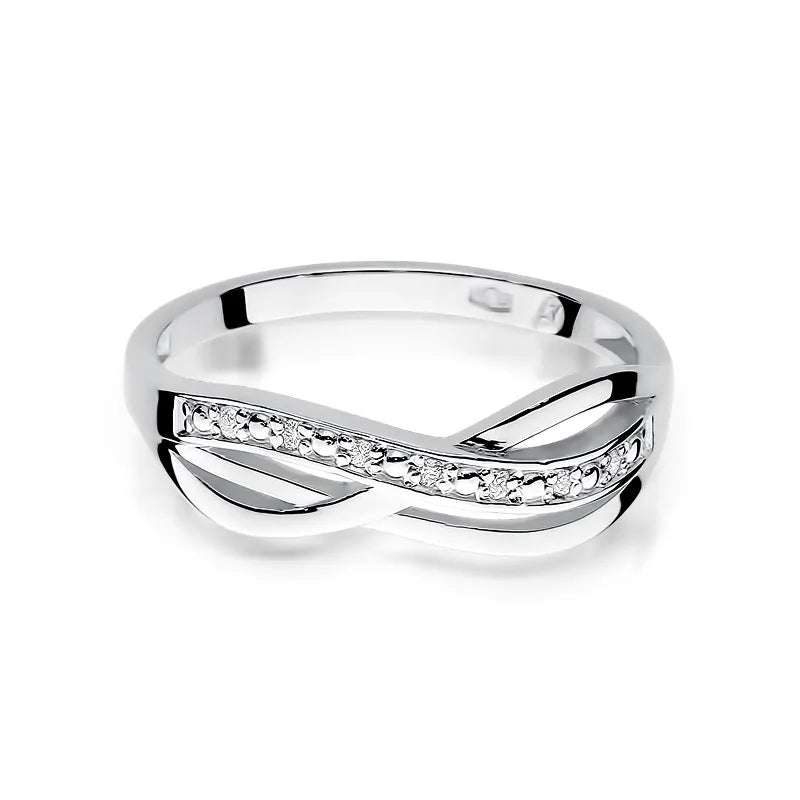 zlatý prsten s diamanty 0,06 ct w0090-diw-01