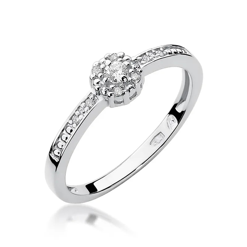 zlatý prsten s diamanty 0,04 ct a 0,054 ct w0091-diw-01