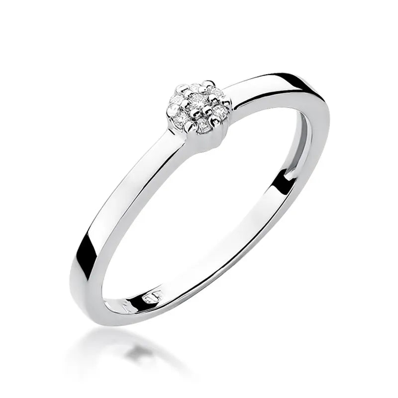 zlatý prsten s diamanty 0,035 ct w0100-diw-01