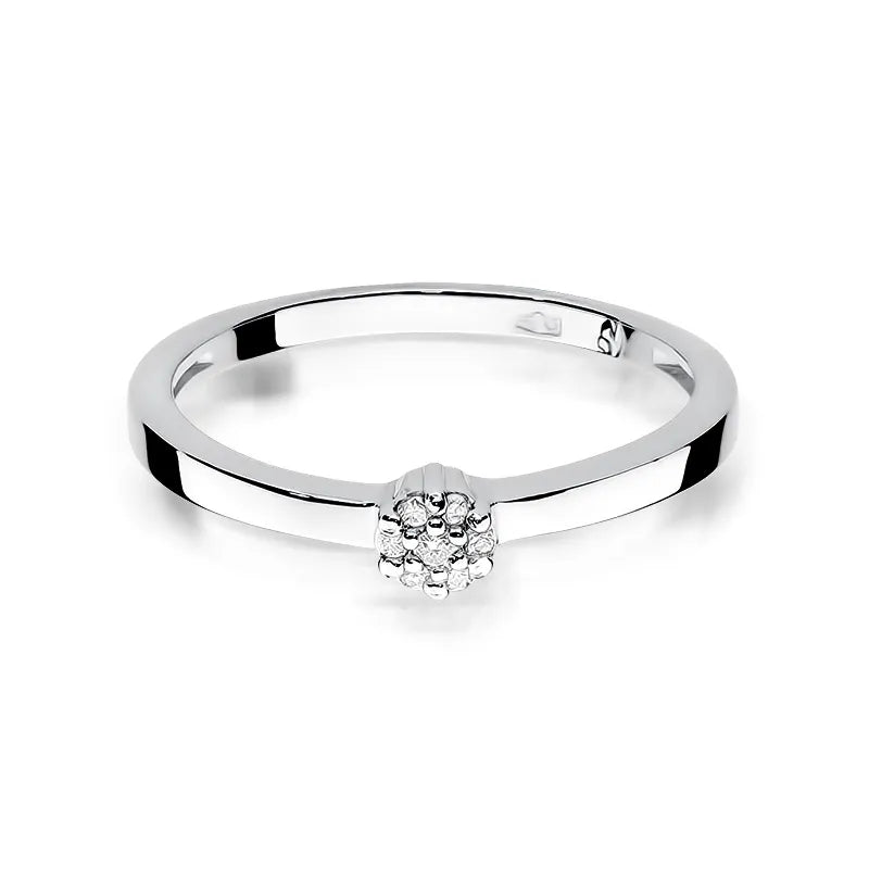 zlatý prsten s diamanty 0,035 ct w0100-diw-01