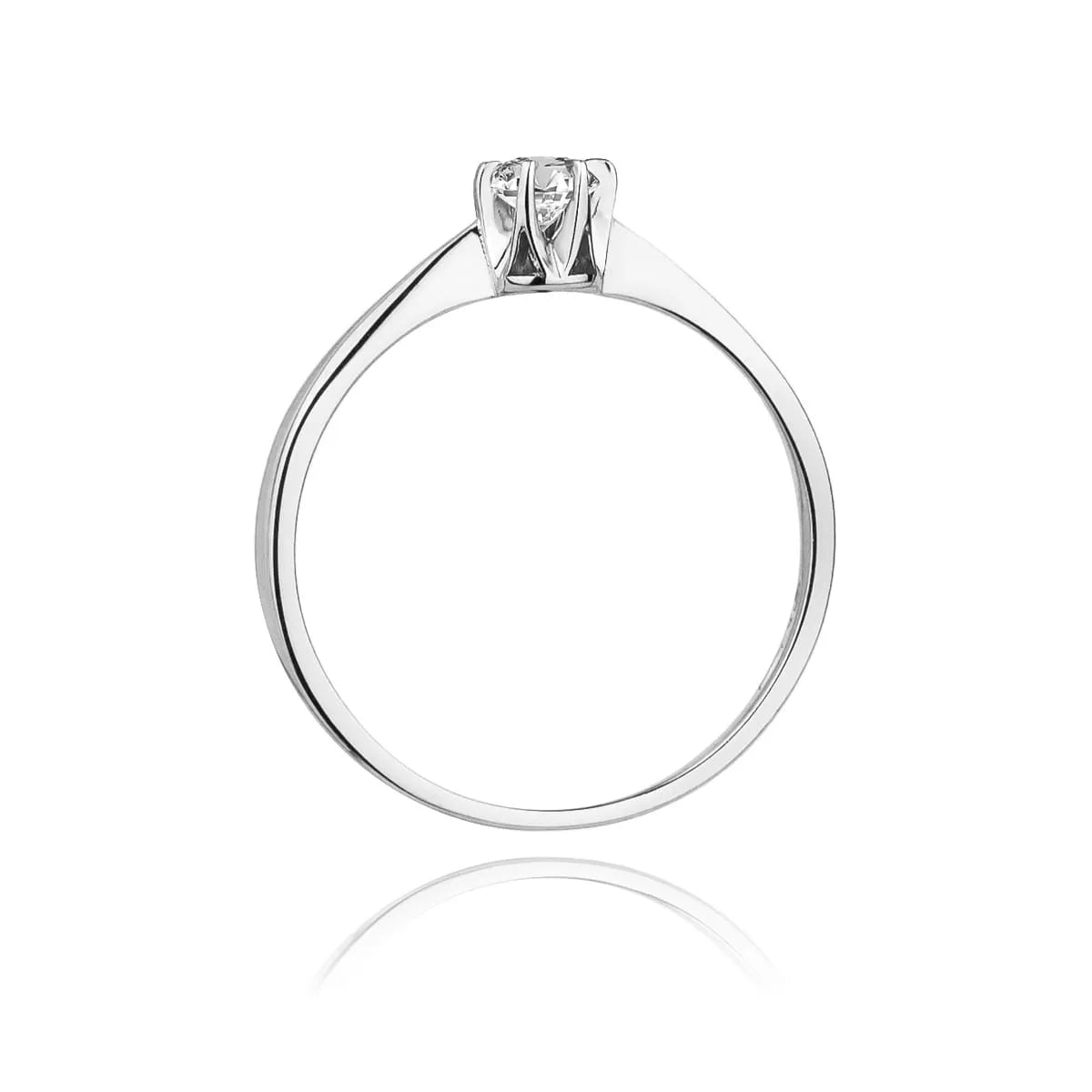 zlatý prsten s diamantem 0,08 ct w0111-diw-03