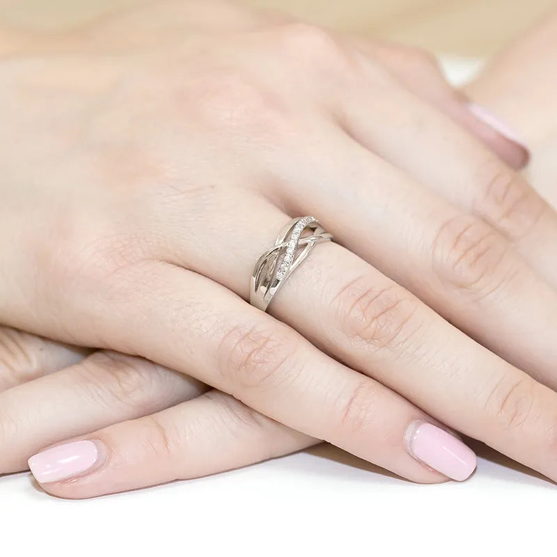 zlatý prsten s diamanty 0,096 ct w0157-diw-01