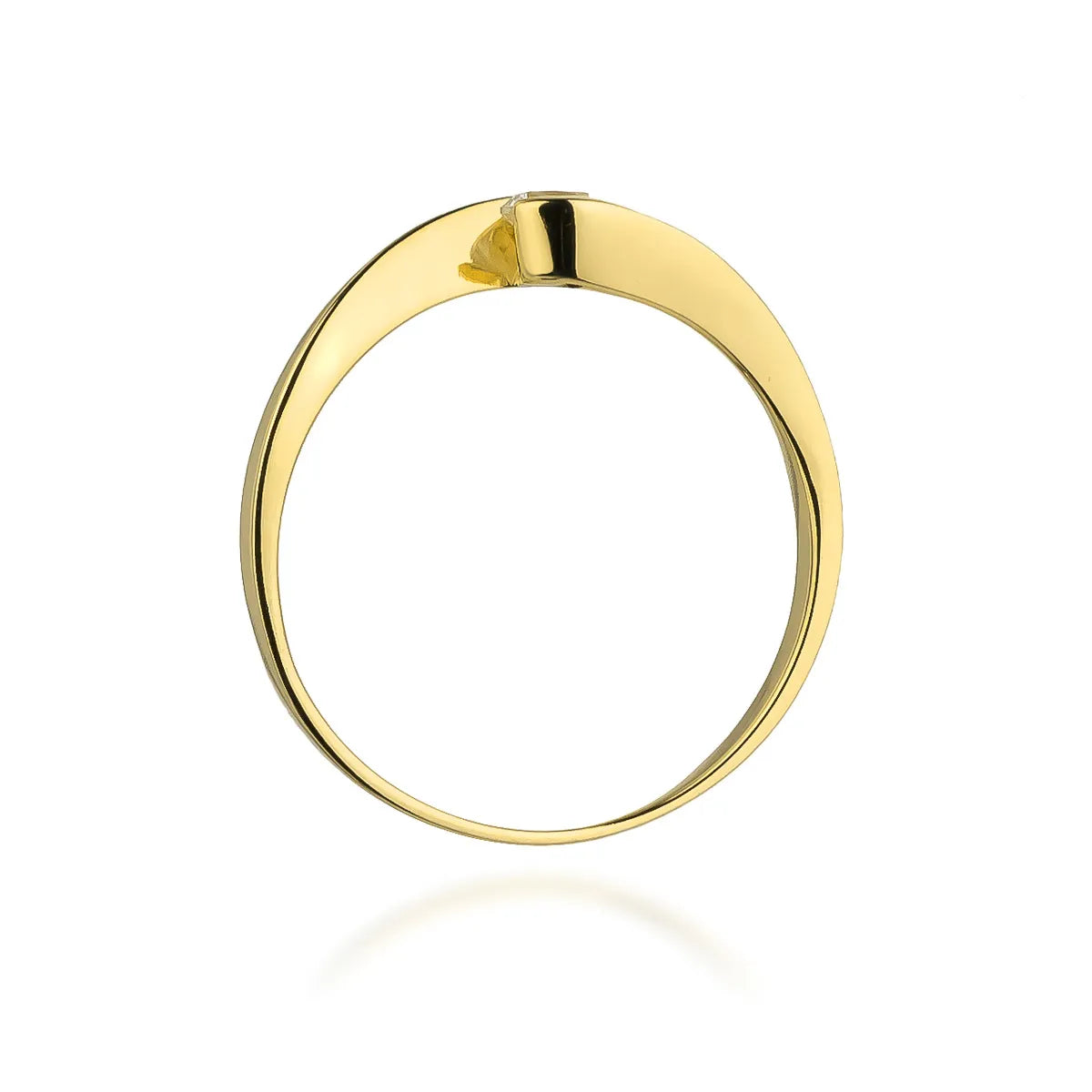 zlatý prsten s diamantem 0,13 ct w0160-diw-01