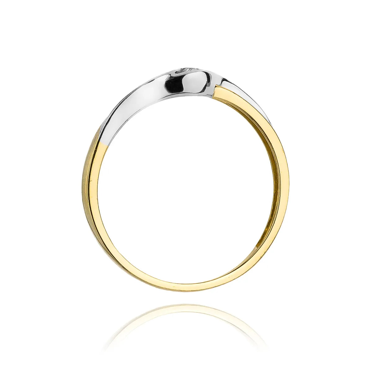zlatý prsten s diamantem 0,04 ct w0178-diw-01