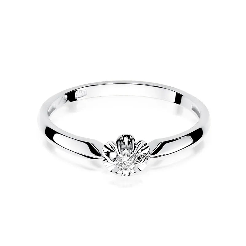 zlatý prsten s diamantem 0,04 ct w0187-diw-01