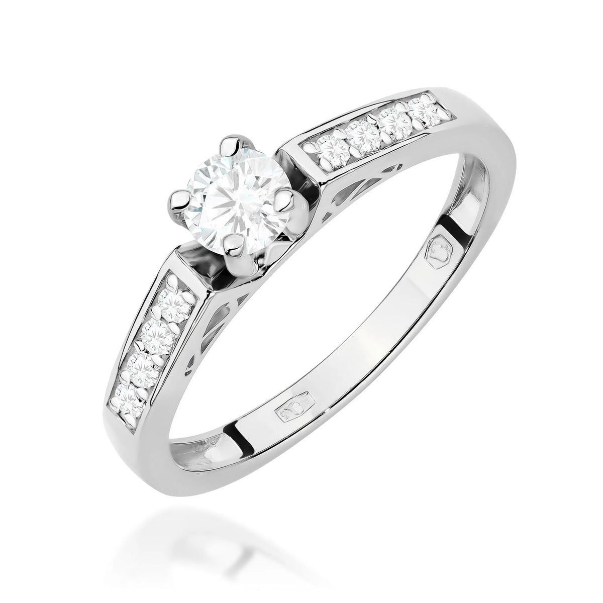zlatý prsten s diamanty 0,30 ct a 0,116 ct w0198-diw-01