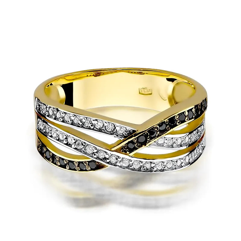 zlatý prsten s diamanty w0215-dib-01