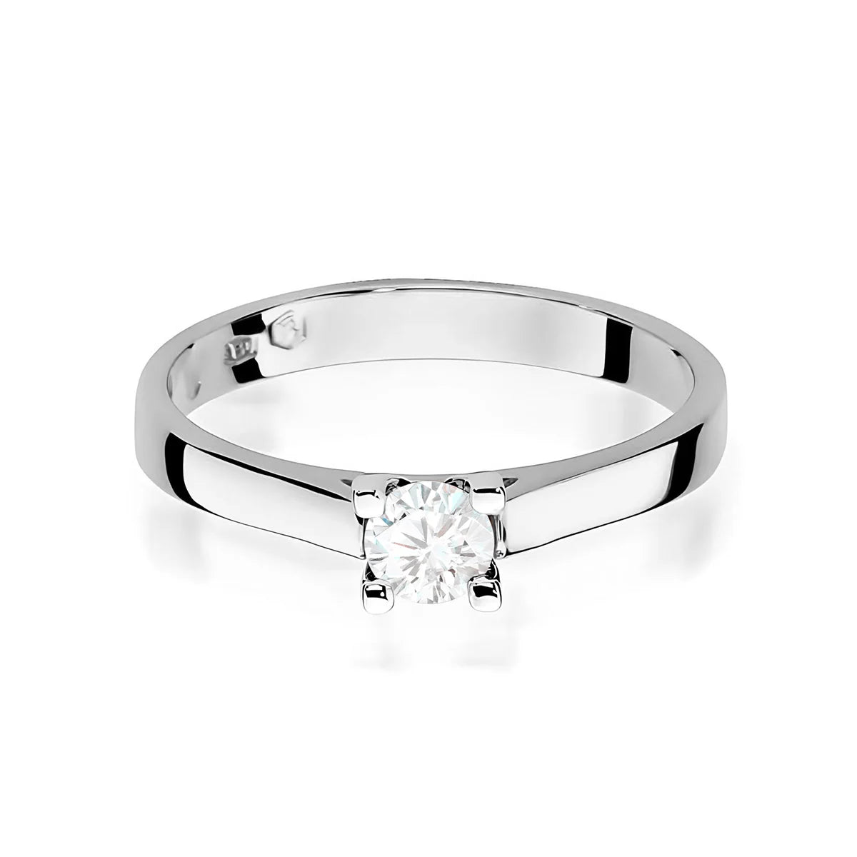zlatý prsten s laboratorně vypěstovaným diamantem 0,30 ct w0221-ldw-07