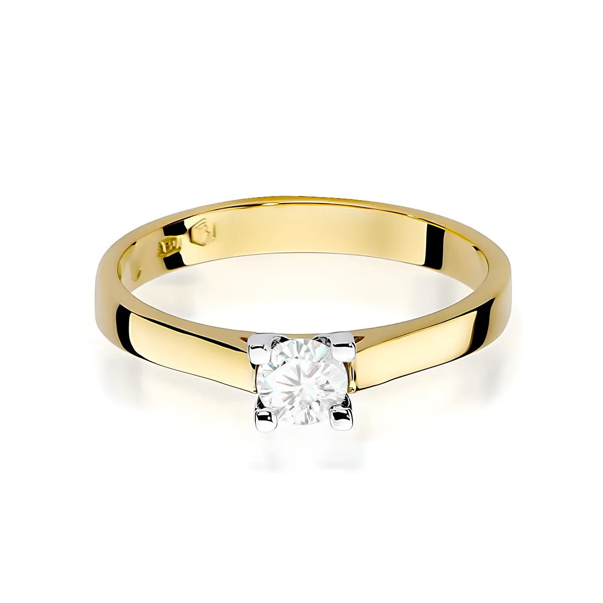 zlatý prsten s diamantem 0,30 ct w0221-diw-07