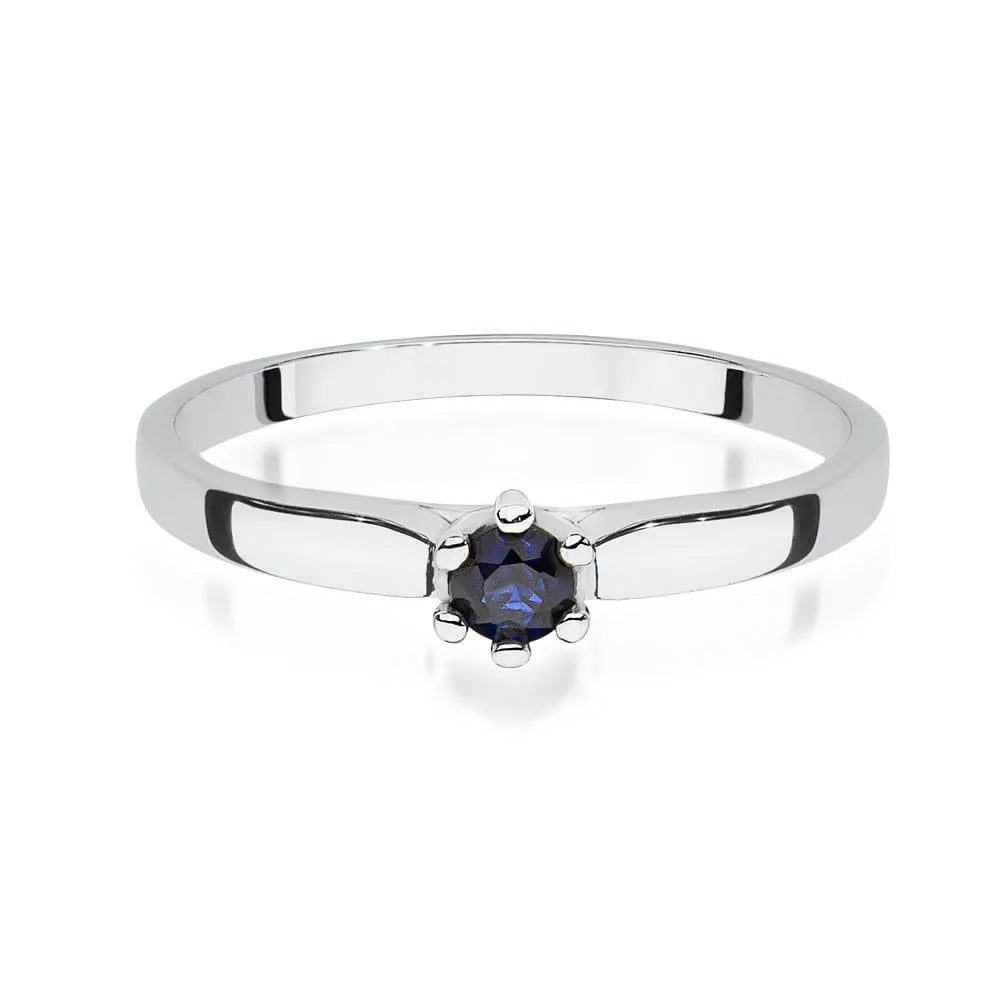 zlatý prsten s 0,15ct safírem w0222-sab-02