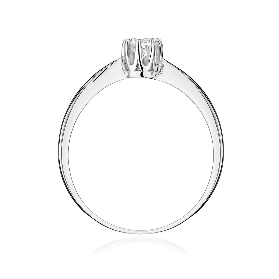 zlatý prsten s diamantem 0,15 ct w0228-diw-02