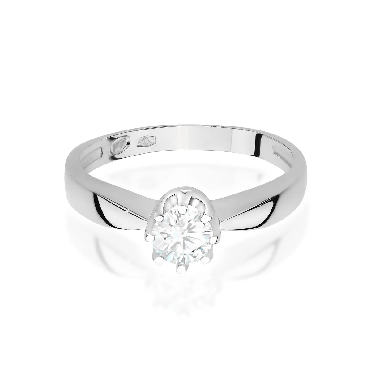 zlatý prsten s diamantem 0,30 ct w0228-diw-05