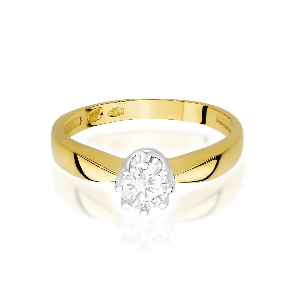 zlatý prsten s diamantem 0,30 ct w0228-diw-05