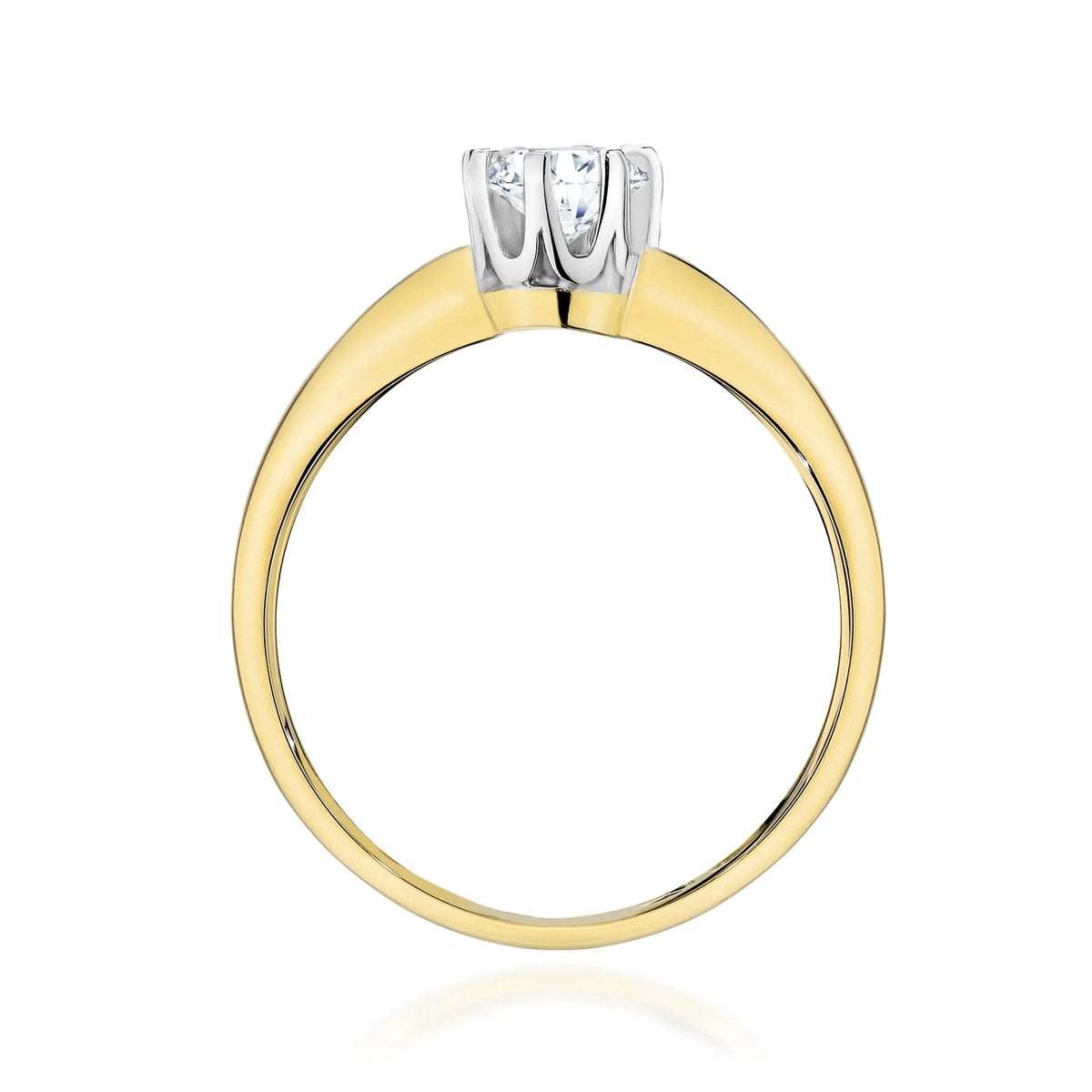 zlatý prsten s diamantem 0,30 ct w0228-diw-05