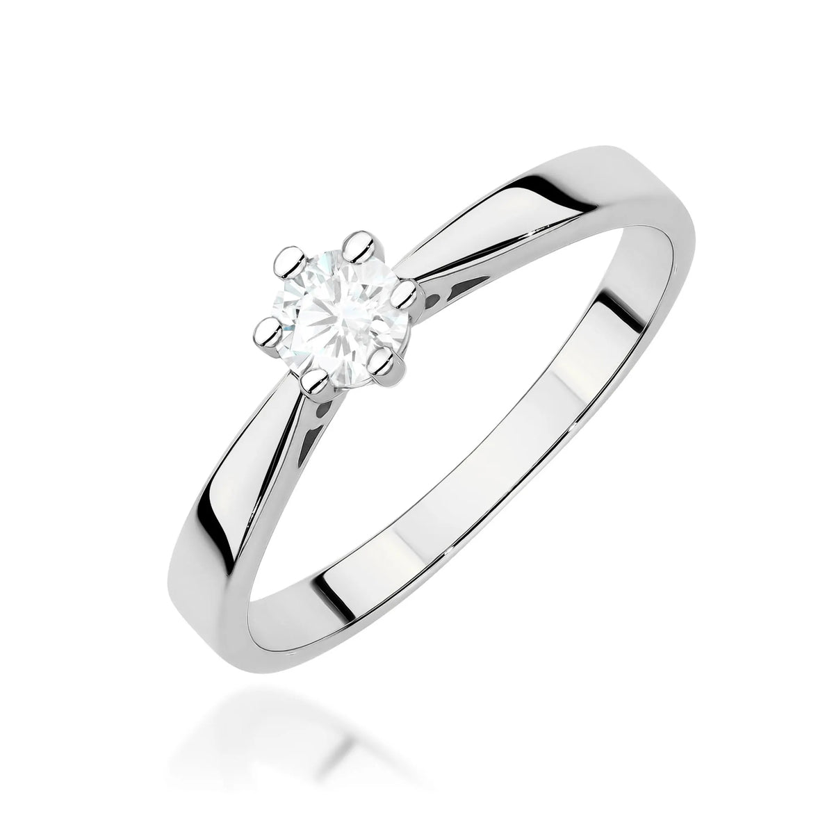 zlatý prsten s diamantem 0,30 ct w0229-diw-07