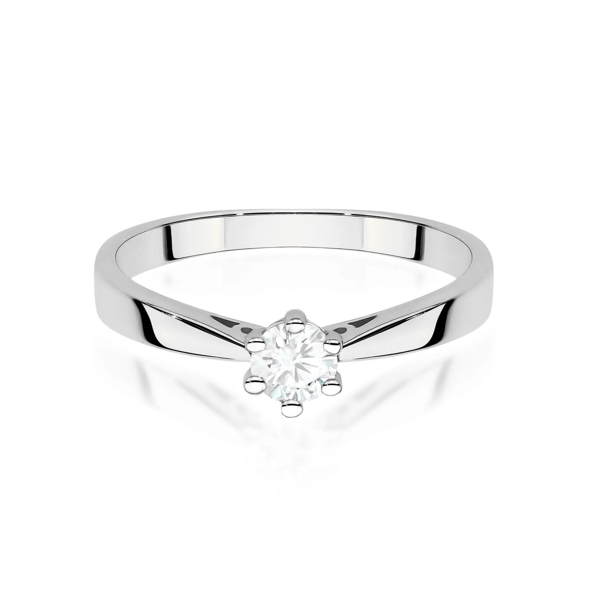 zlatý prsten s diamantem 0,30 ct w0229-diw-07