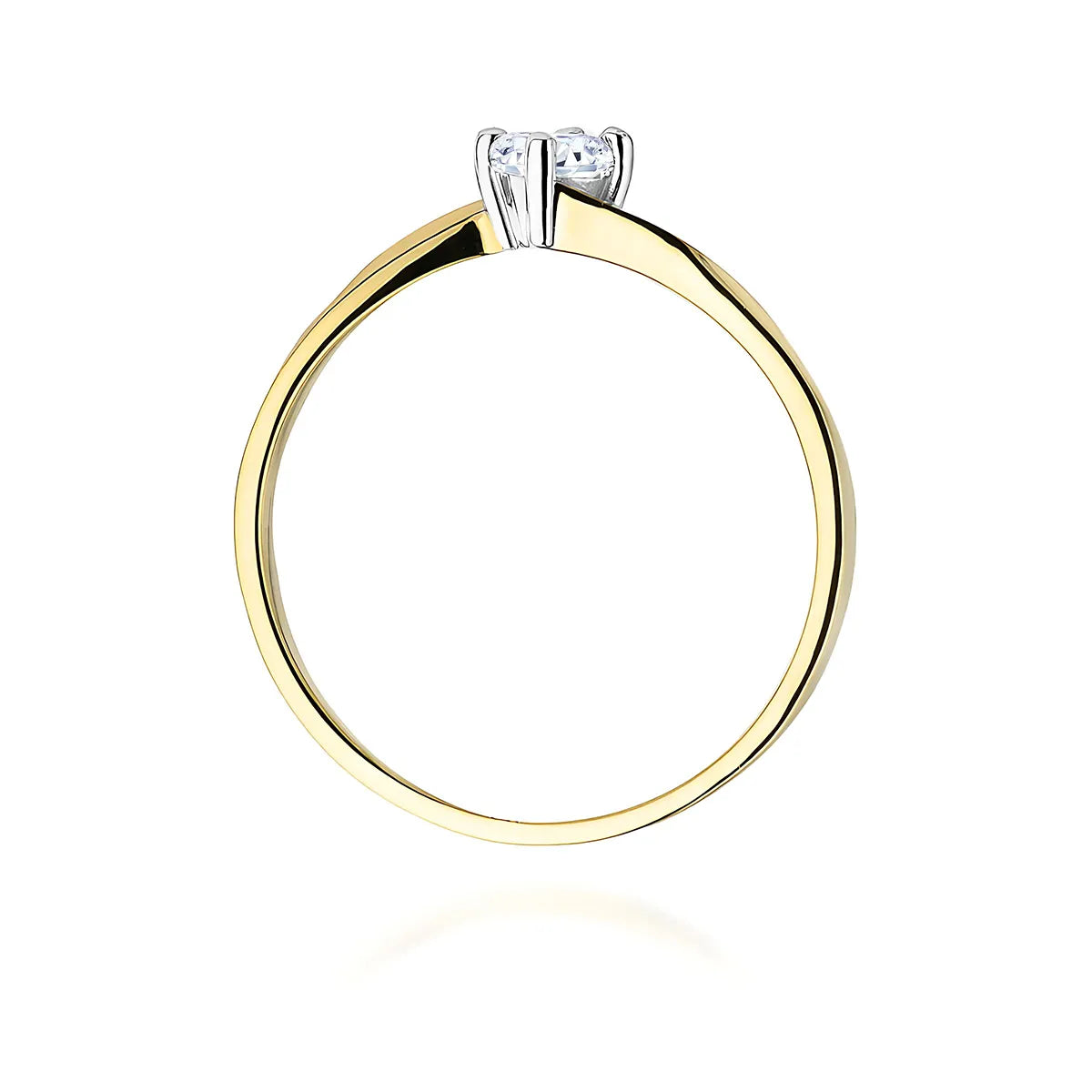 zlatý prsten s diamantem 0,20 ct w0243-diw-01