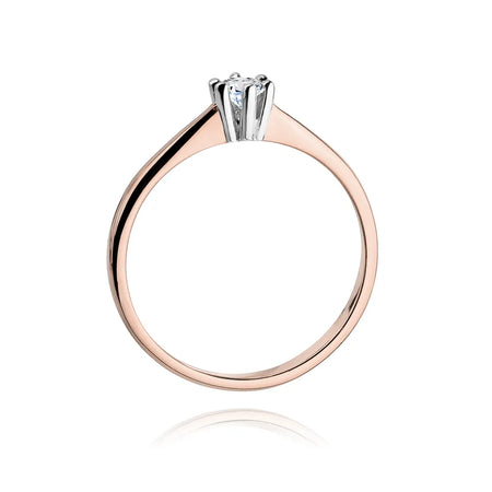 zlatý prsten s diamantem 0,20 ct w0256-diw-02