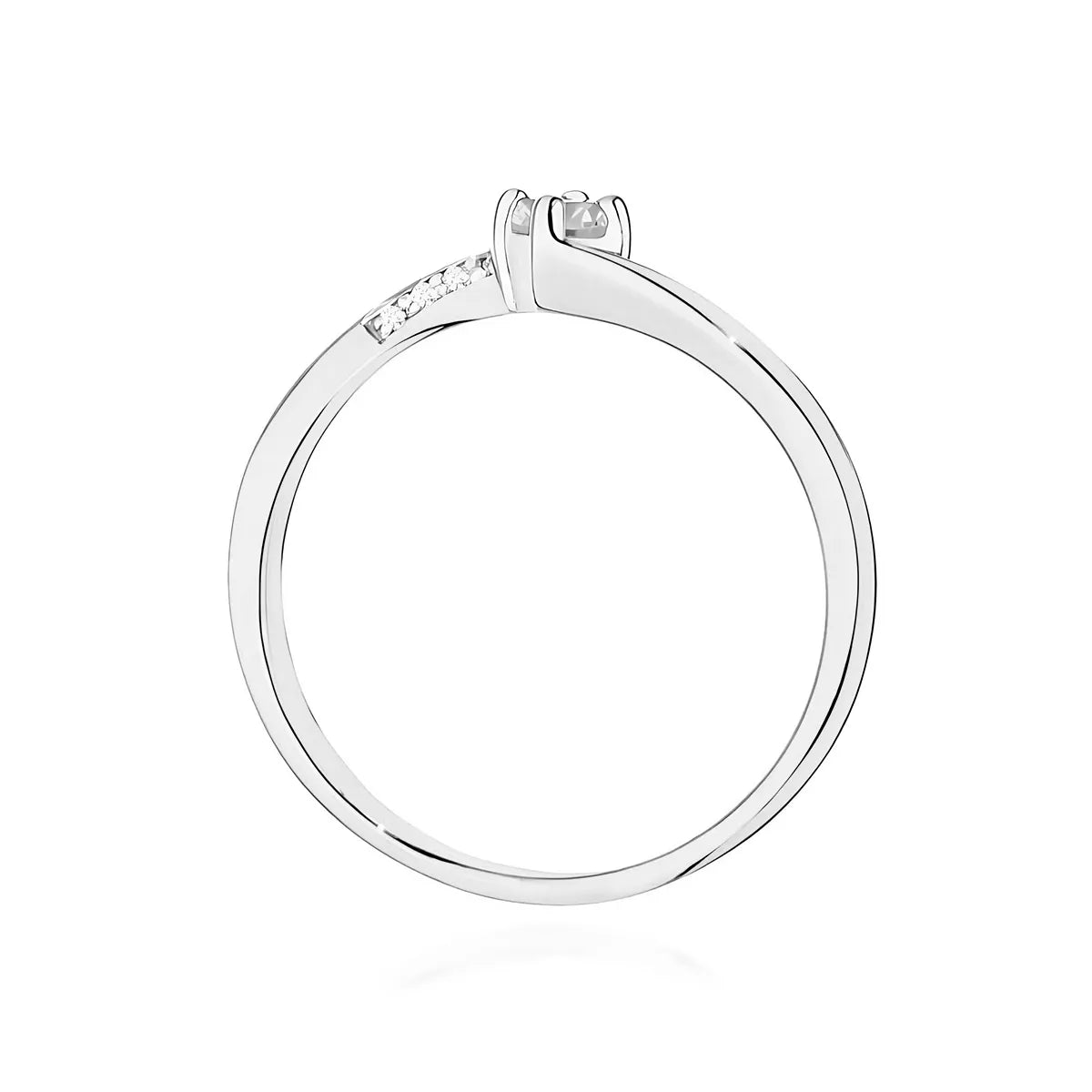 zlatý prsten s diamanty 0,10 ct a 0,04 ct w0262-diw-01